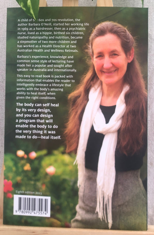 Self Heal by Design book – Barbara O’Neill explains natural remedies and self-care for vitality