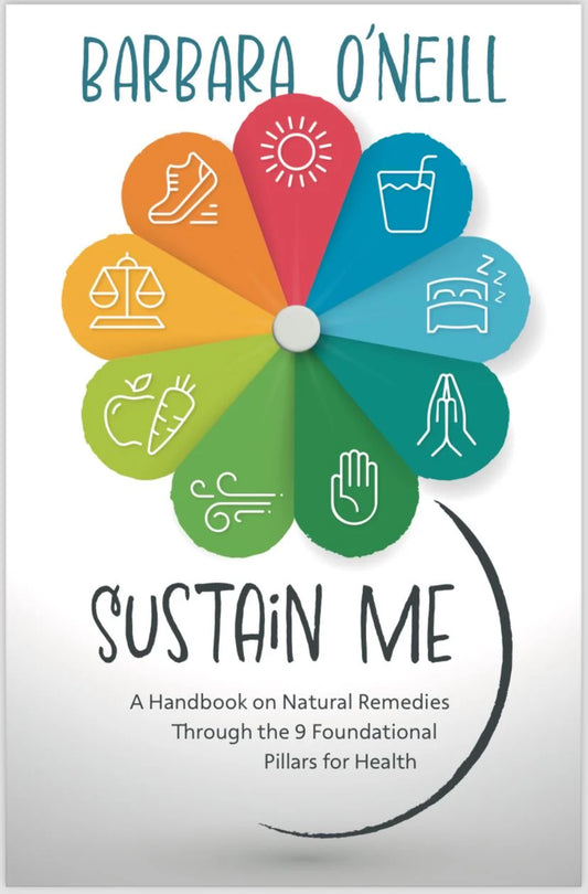 Sustain Me book by Barbara O’Neill – natural health and remedies guide