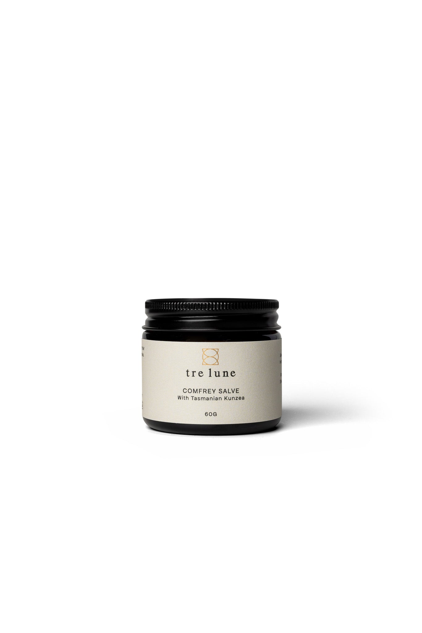 Tre Lune Comfrey + Kunzea Salve – natural muscle and joint relief balm handcrafted in Tasmania, Australia.