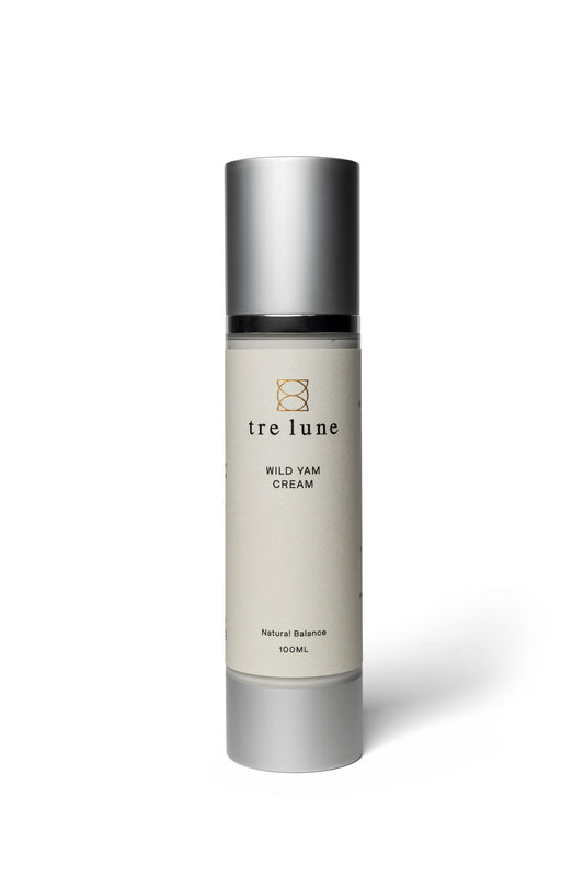 Premium wild yam skin cream with natural oils and herbal extracts