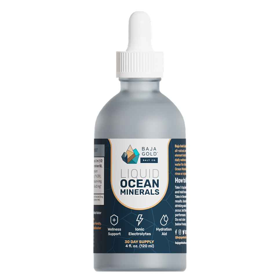 Baja Gold Liquid Ocean Minerals Australia – Hydration & Trace Minerals