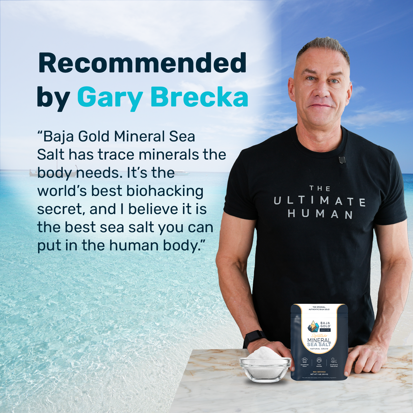 Baja Gold™ Signature Mineral Sea Salt – Natural Grain