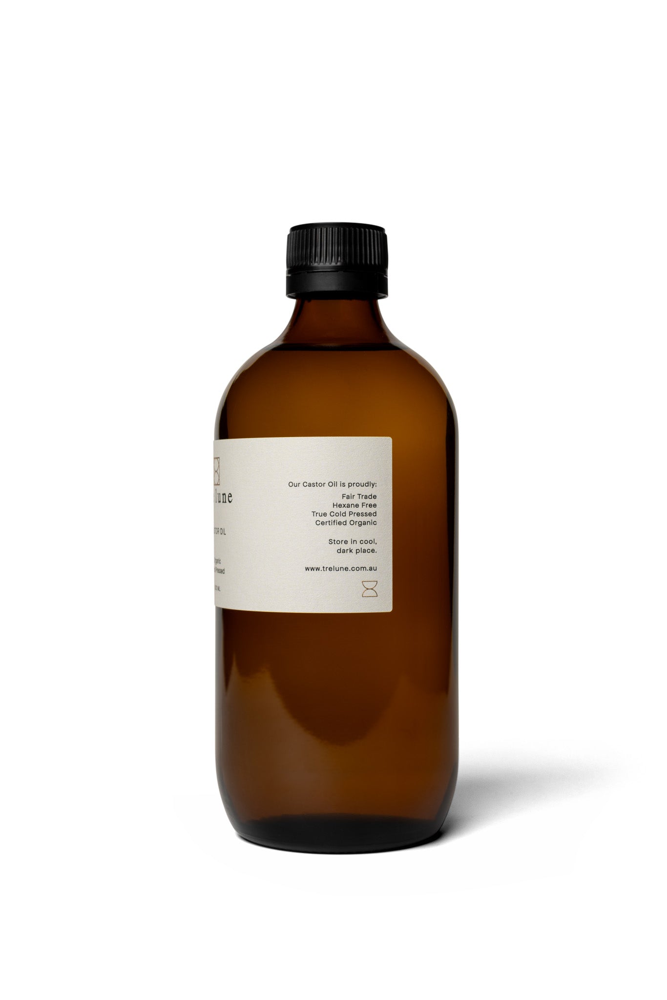 Organic Castor Oil by Tre Lune – natural remedy for skin, hair and joint support