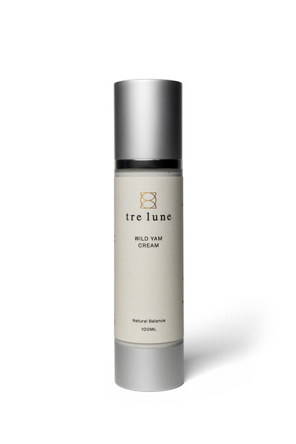 Premium wild yam skin cream with natural oils and herbal extracts